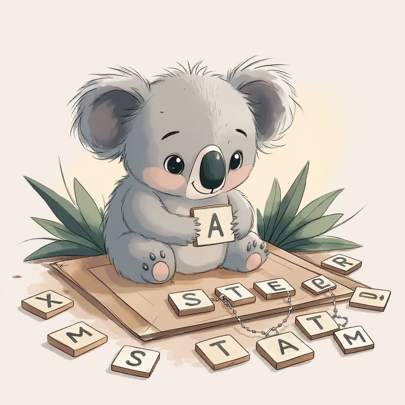 Anagram chain word game