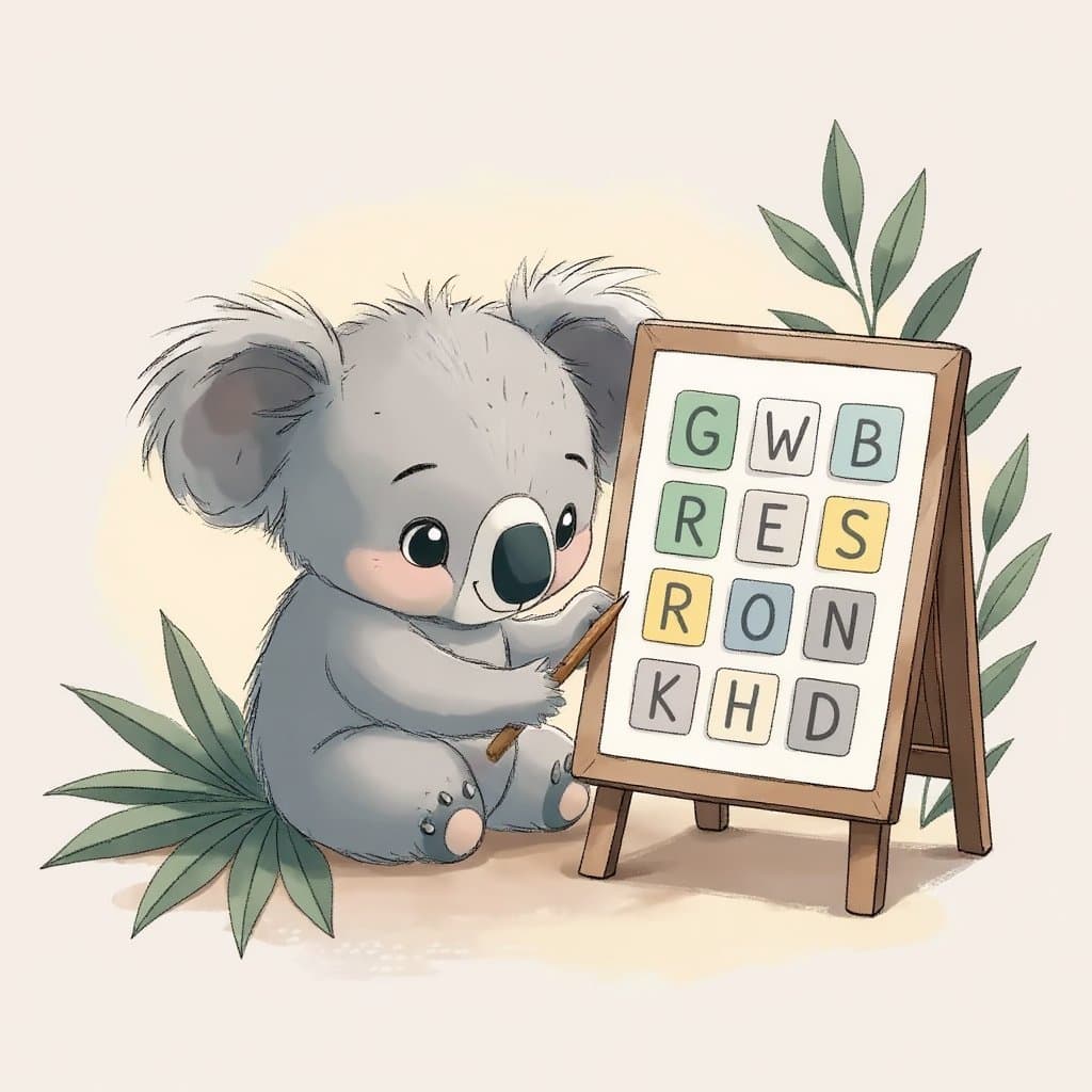 Daily word guessing game